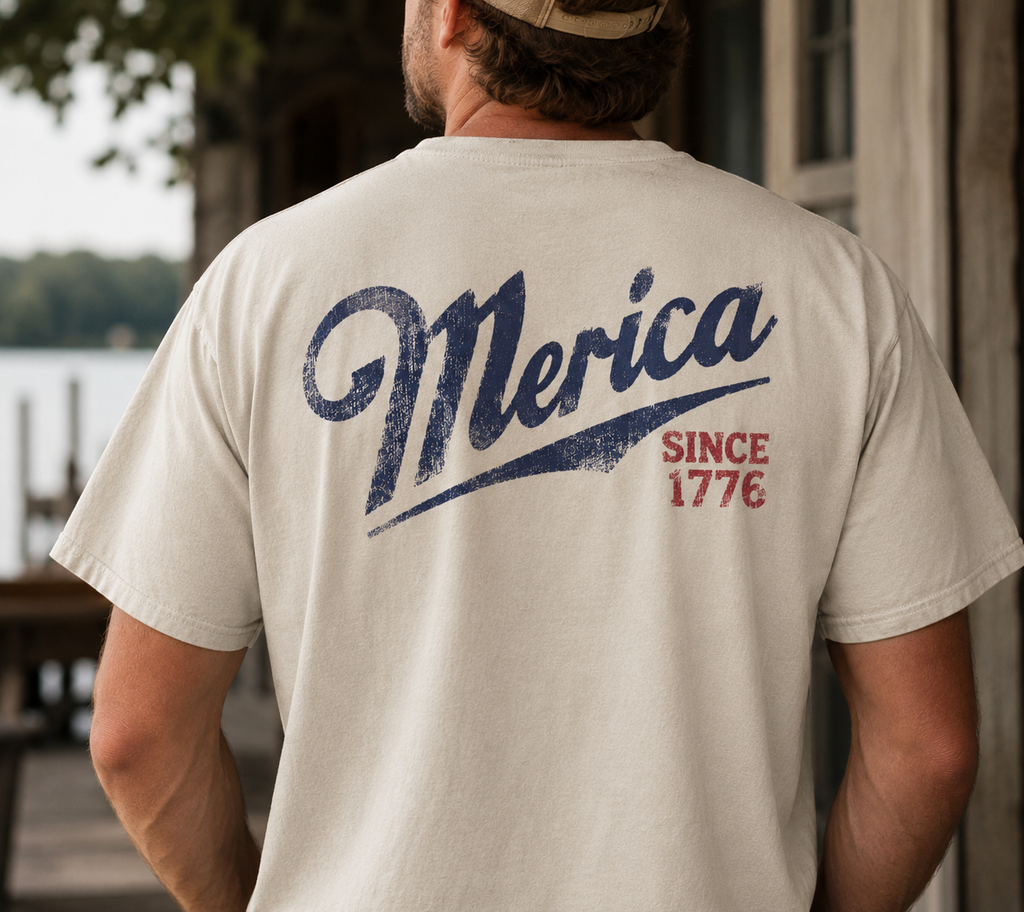 Men’s Vintage Merica (front/back)