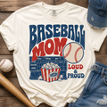 Retro Baseball Mom