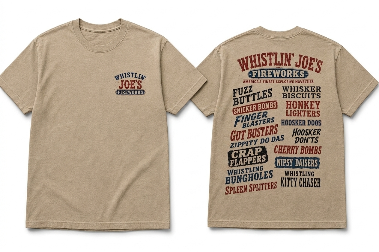 Whistlin’ Joe’s Fireworks